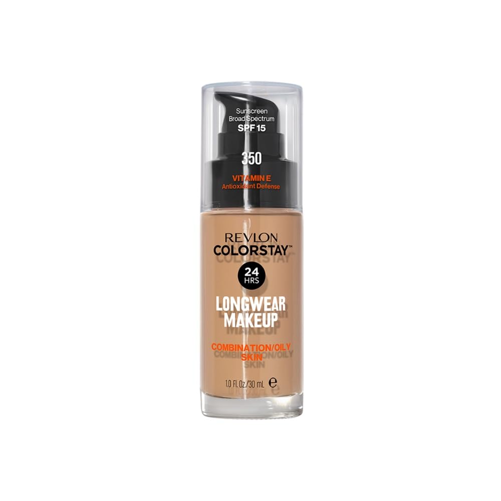Revlon Colorstay Longwear Makeup Combo/Oily, 220 Natural Beige, 1 fl oz