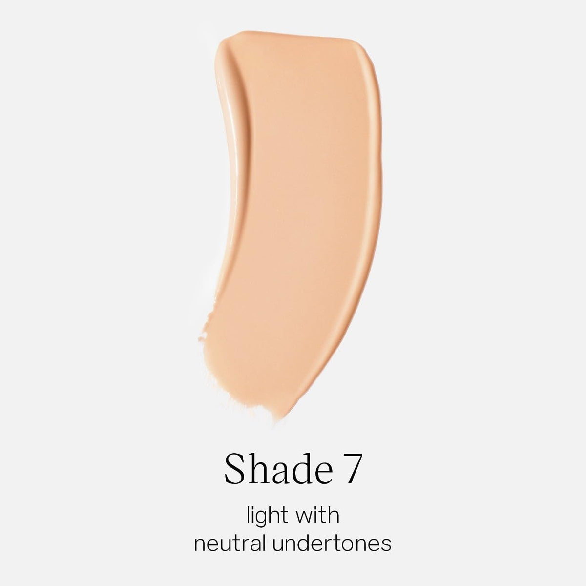 Saie Glowy Super Skin Tint Liquid Foundation - Weightless + Dewy Foundation with Lightweight Medium Coverage - Hydrating Face Makeup + Skin Care Serum Hybrid with Hyaluronic Acid - Shade 7 (1.01 oz)
