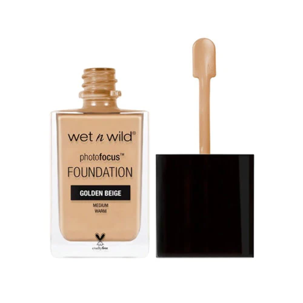 wet n wild Photo Focus Matte Liquid Foundation Classic Beige, Vegan & Cruelty-Free
