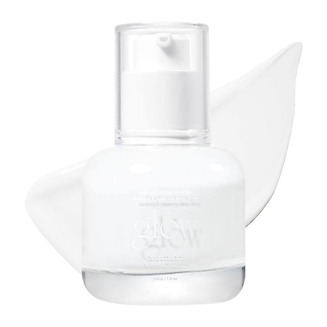 glow breathable blemish balm #one, korean makeup, 1 fl oz