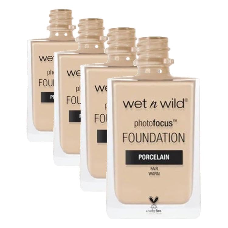 wet n wild Photo Focus Matte Liquid Foundation Classic Beige, Vegan & Cruelty-Free