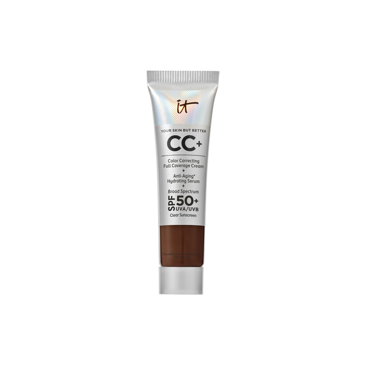 IT Cosmetics Mini CC+ Cream with SPF 50+ Full Coverage Natural Foundation