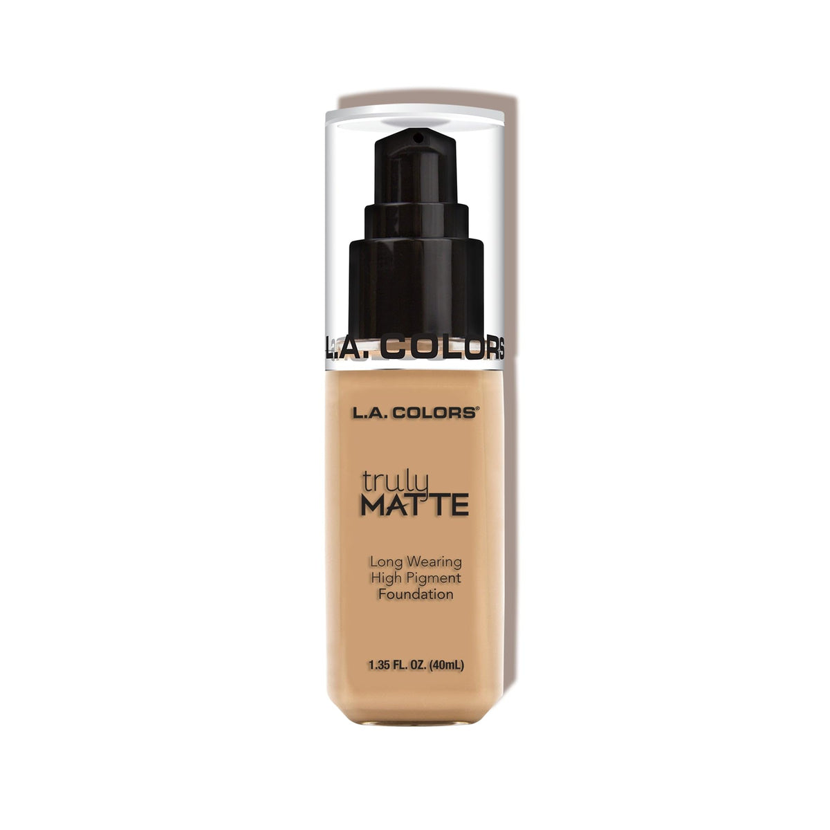 L.A. COLORS Truly Matte Foundation, Porcelain CLM351