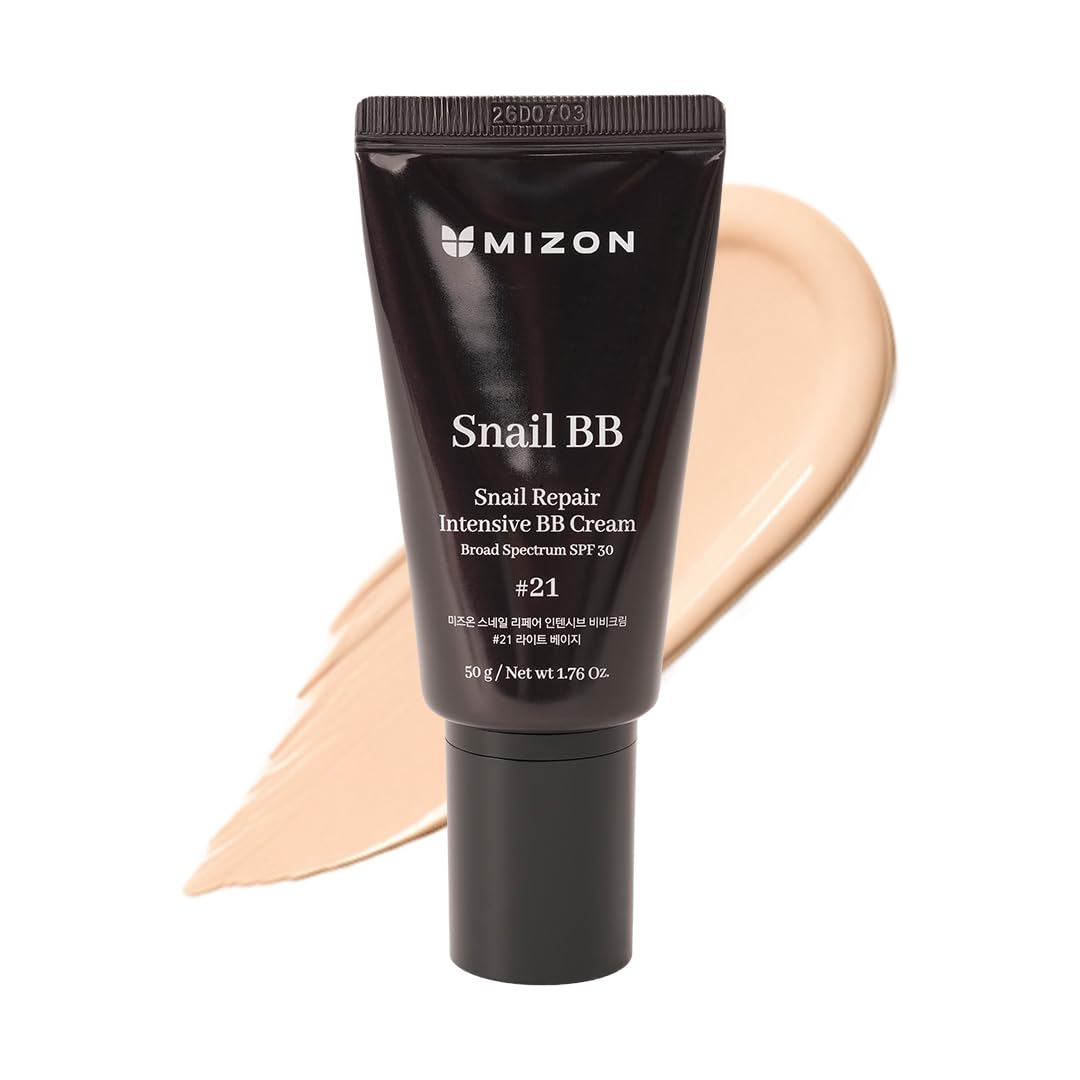 MIZON 3-in-1 Snail Repair Intensive BB Cream SPF 30 (#27) 1.76 oz