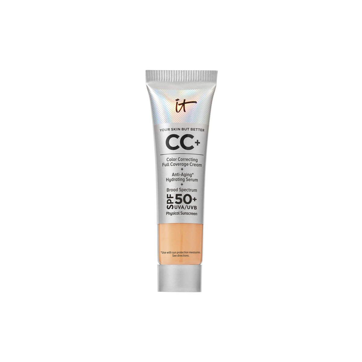 IT Cosmetics Mini CC+ Cream with SPF 50+ Full Coverage Natural Foundation