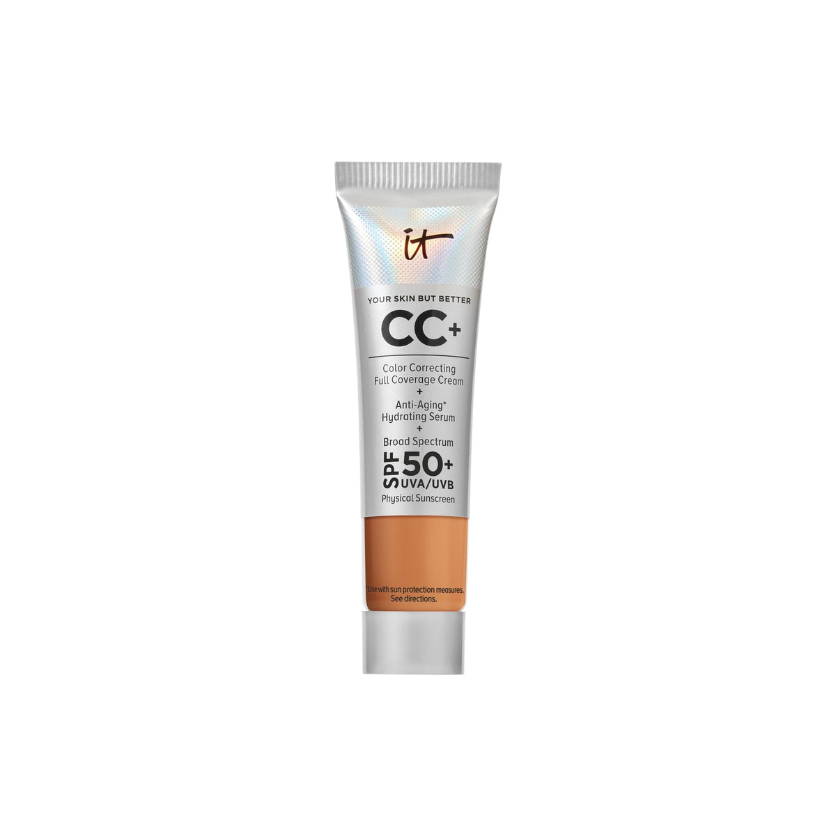 IT Cosmetics Mini CC+ Cream with SPF 50+ Full Coverage Natural Foundation