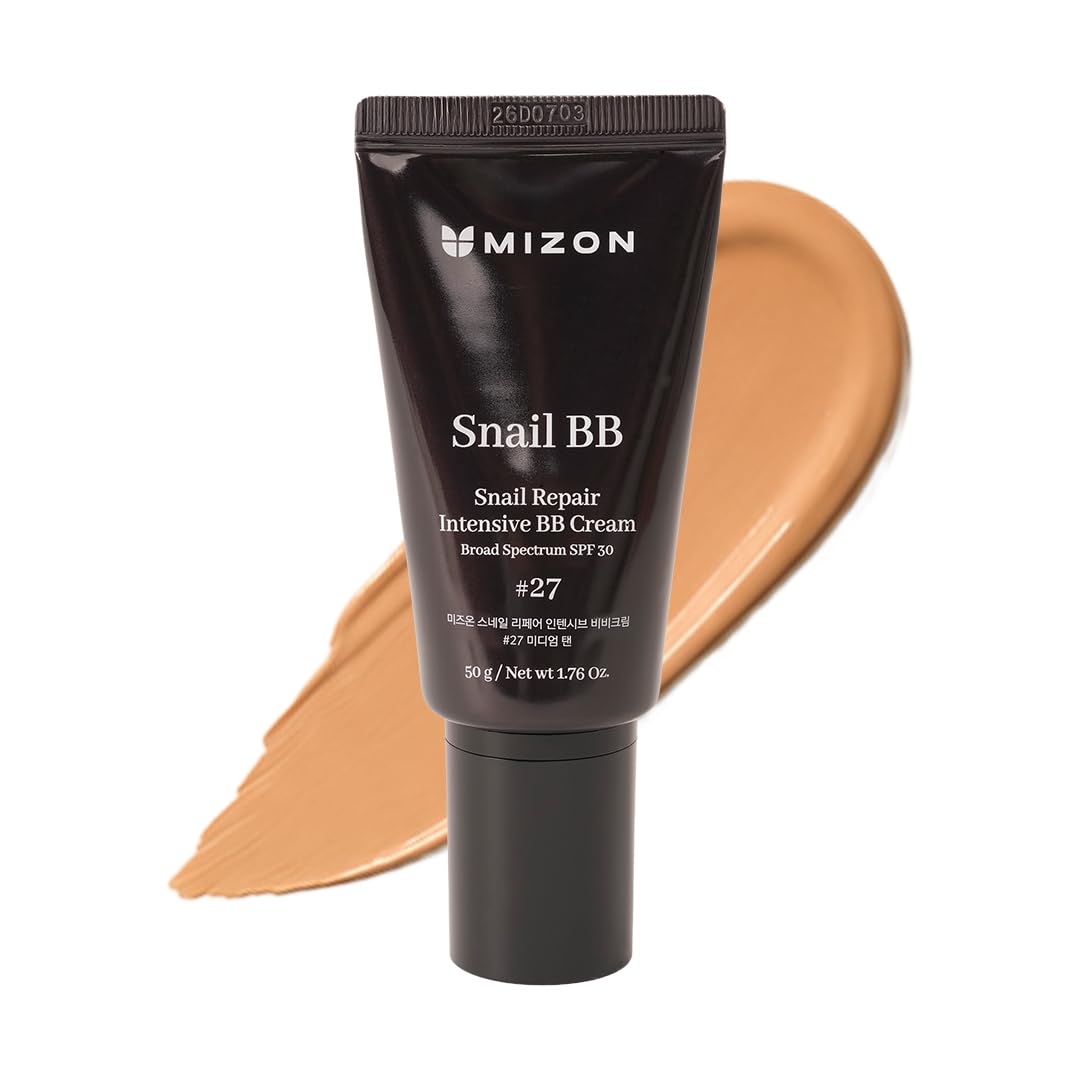 MIZON 3-in-1 Snail Repair Intensive BB Cream SPF 30 (#27) 1.76 oz