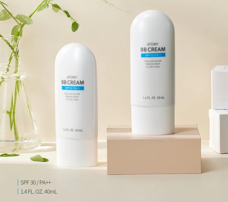 BC233 Korean BB Cream SPF30 PA++ (40ml 1.4fl oz.), Skin Care, Silky and Smooth Balm for atomy