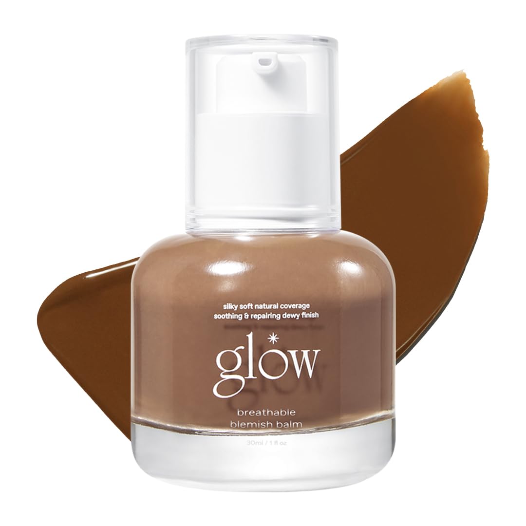 glow breathable blemish balm #one, korean makeup, 1 fl oz