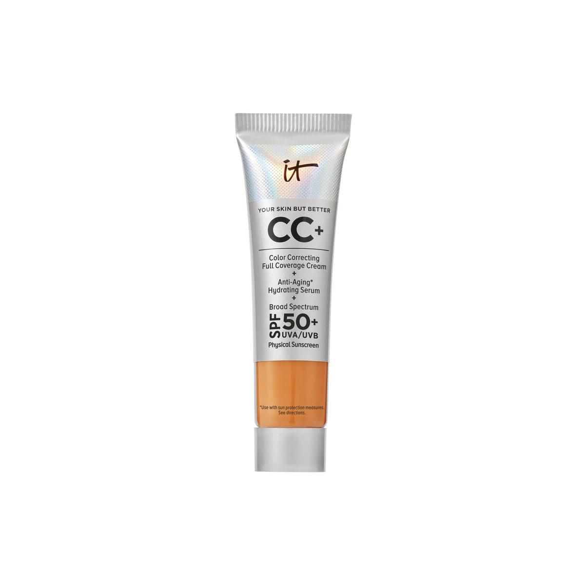 IT Cosmetics Mini CC+ Cream with SPF 50+ Full Coverage Natural Foundation