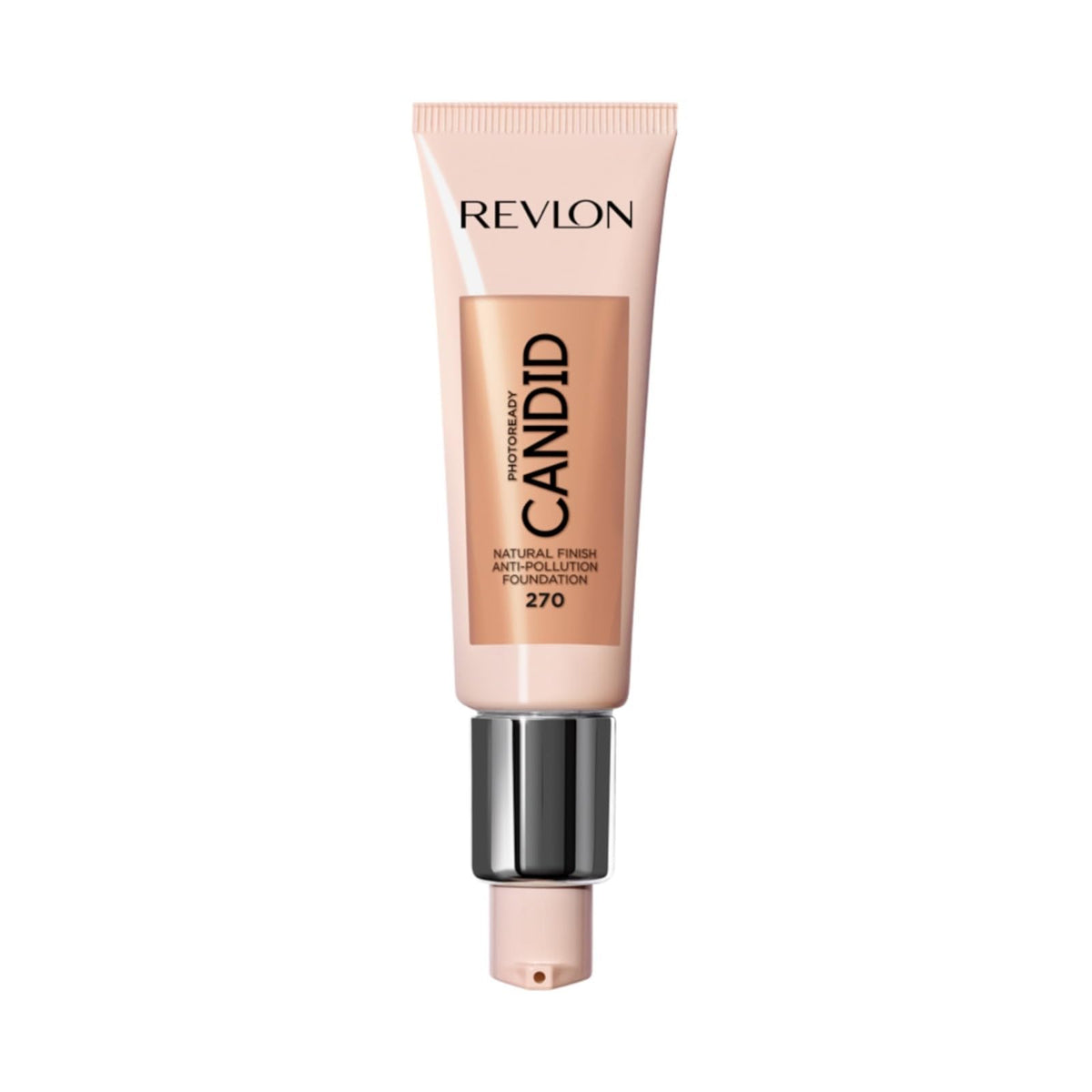 Revlon Liquid Foundation, Photo Ready Candid Face Makeup for Sensitive and Dry Skin, Longwear Sheer-Medium Coverage with Natural Glow Finish, 240 Natural Beige, 0.75 Oz