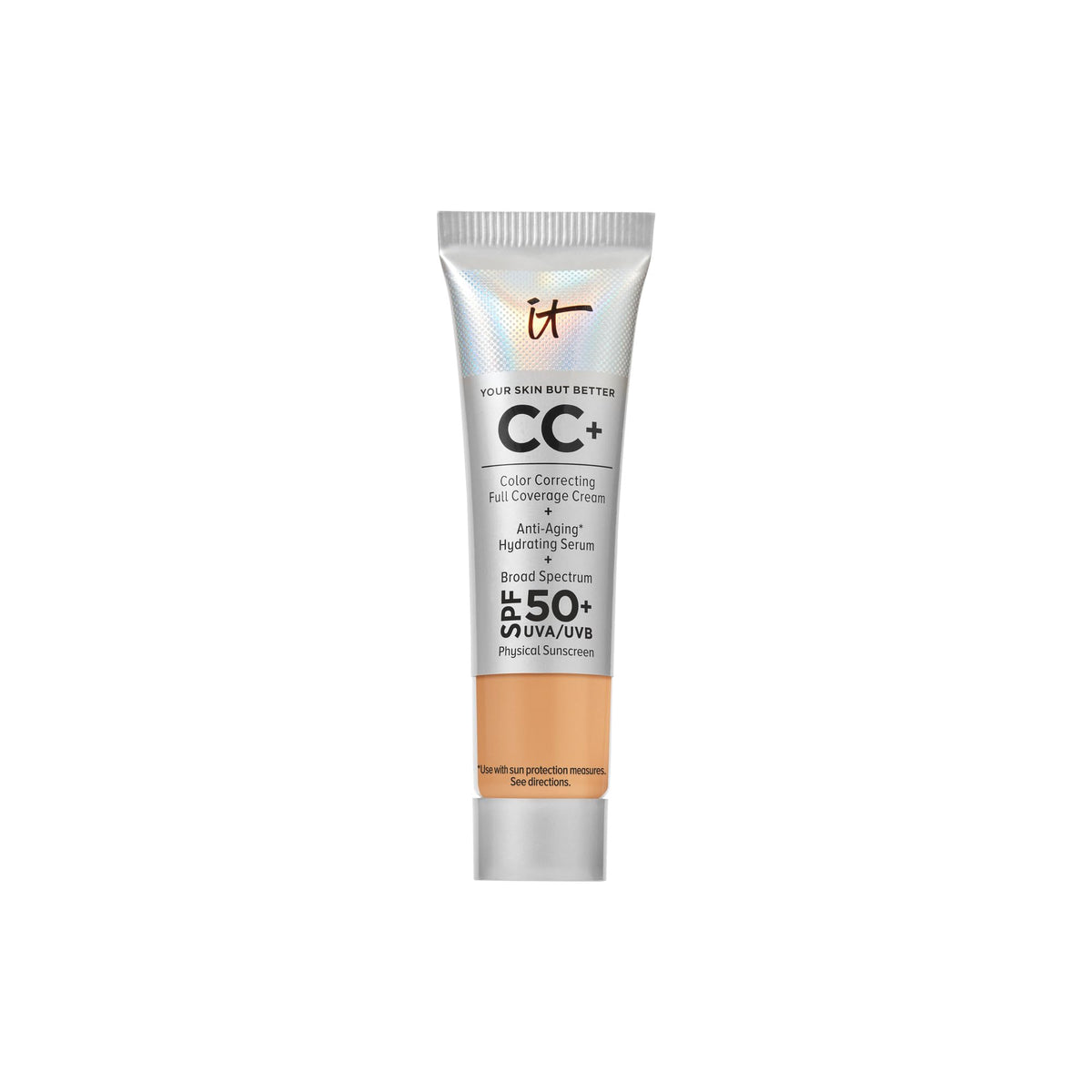 IT Cosmetics Mini CC+ Cream with SPF 50+ Full Coverage Natural Foundation