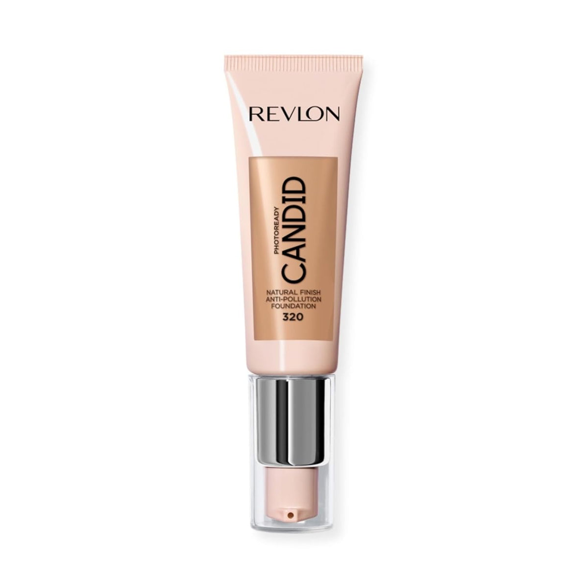 Revlon Liquid Foundation, Photo Ready Candid Face Makeup for Sensitive and Dry Skin, Longwear Sheer-Medium Coverage with Natural Glow Finish, 240 Natural Beige, 0.75 Oz