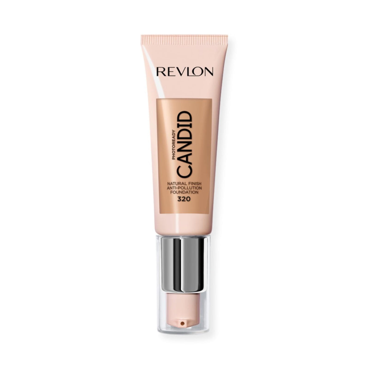 Revlon Liquid Foundation, Photo Ready Candid Face Makeup for Sensitive and Dry Skin, Longwear Sheer-Medium Coverage with Natural Glow Finish, 240 Natural Beige, 0.75 Oz