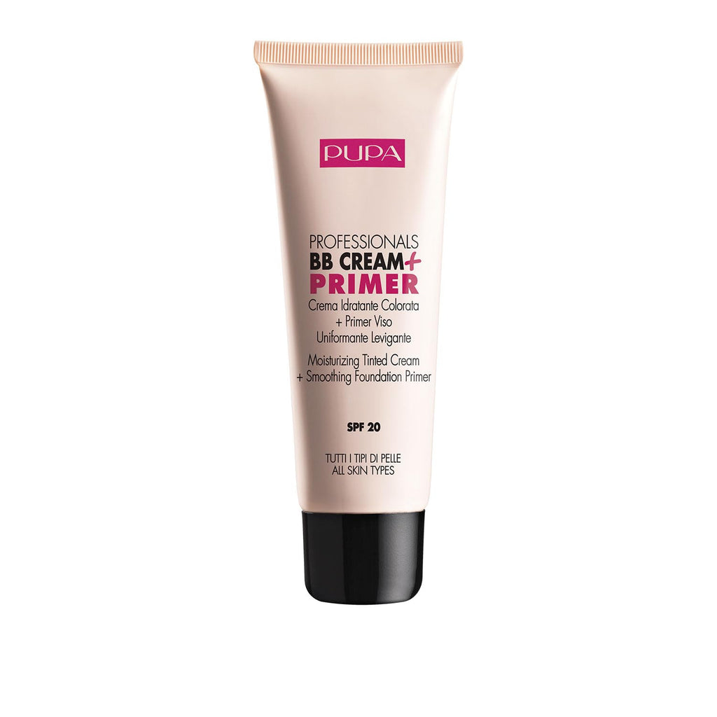 Pupa Milano Professionals BB Cream and SPF 20 Primer for Women, No. 002/Sand, 1.69 Ounce