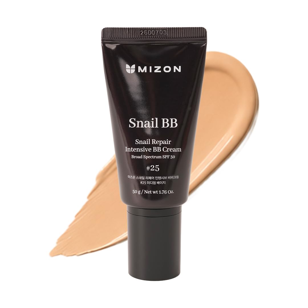 MIZON 3-in-1 Snail Repair Intensive BB Cream SPF 30 (#27) 1.76 oz