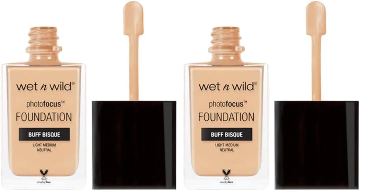 wet n wild Photo Focus Matte Liquid Foundation Classic Beige, Vegan & Cruelty-Free
