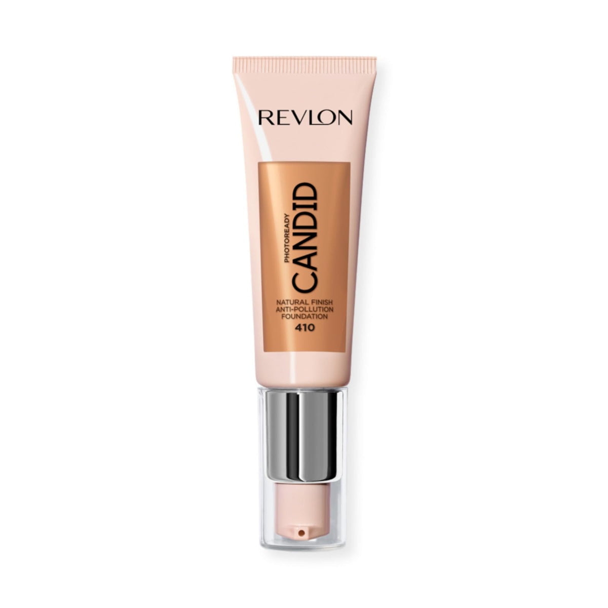 Revlon Liquid Foundation, Photo Ready Candid Face Makeup for Sensitive and Dry Skin, Longwear Sheer-Medium Coverage with Natural Glow Finish, 240 Natural Beige, 0.75 Oz