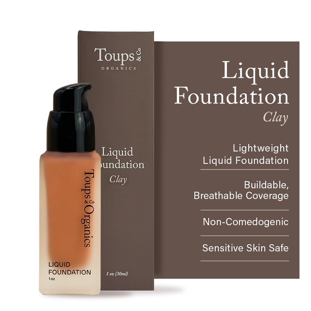 Toups & Co Liquid Foundation Magnolia - Neutral | Lightweight & Breathable Buildable Coverage | Aloe Vera, Shea Butter & Herbal Extracts | Non-Comedogenic, Long-Lasting, Sensitive Skin Safe