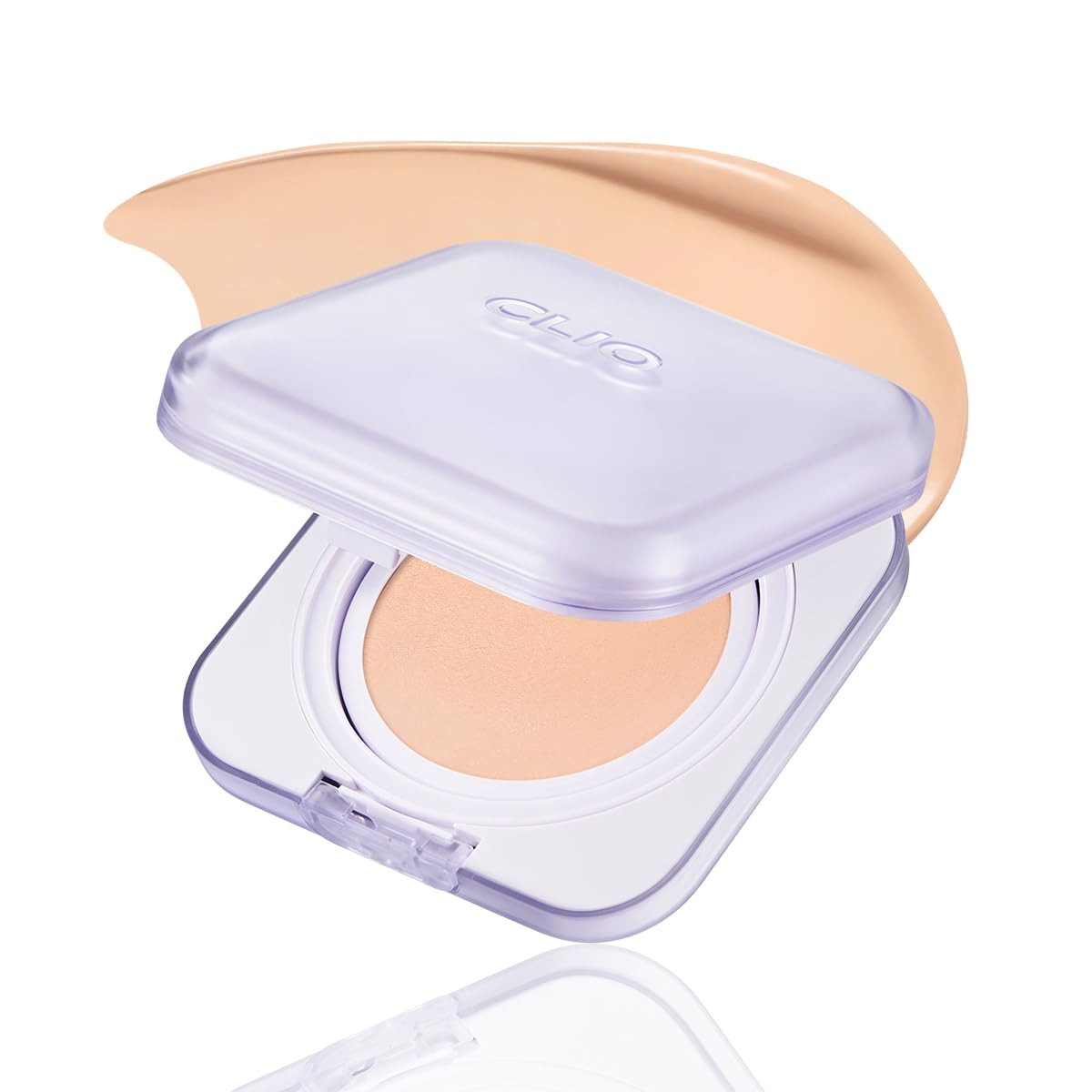CLIO Kill Cover Mesh Blur Cushion Foundation, Flawless Full Coverage, Pore Blurring Semi-Matte Finish, Lightweight, Oil-Control for Oily & Sensitive Skin, Korean Foundation (21N LINEN)