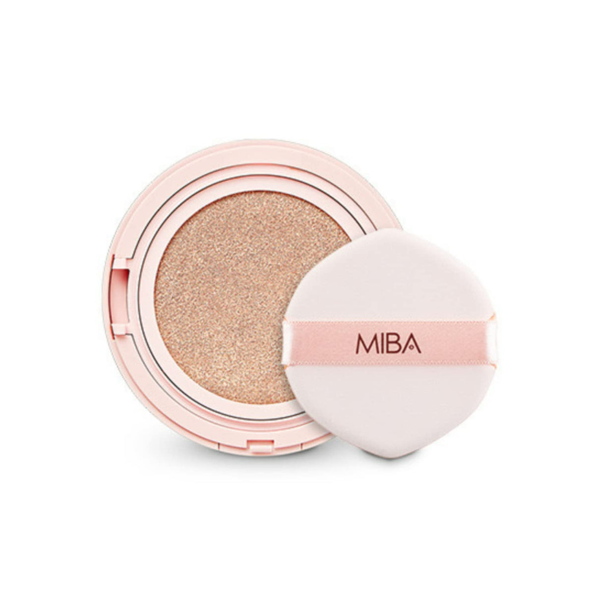 MIBA Ion Calcium Foundation Double Cushion RX 25 g / 0.88 oz Big Cushion SEASON 2 Long Lasting Effect for Dewy Skin. Skin moisturizing. Skin tightening relief. Fine coverage. Smooth adhesion (No 21)