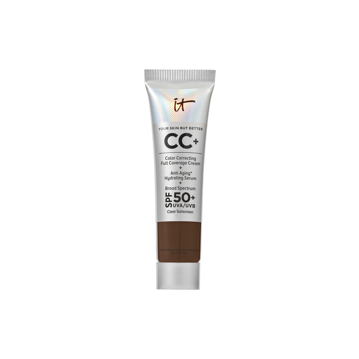IT Cosmetics Mini CC+ Cream with SPF 50+ Full Coverage Natural Foundation