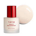 TIRTIR Mask Fit Red FoundationㅣLong Lasting Flawless Coverage, Energy Essence, Lightweight, Hydrating, Pore-Blurring, Breathable Satin Finish, Makeup, Radiant Skin, #24N Latte, 1.01 Fl Oz
