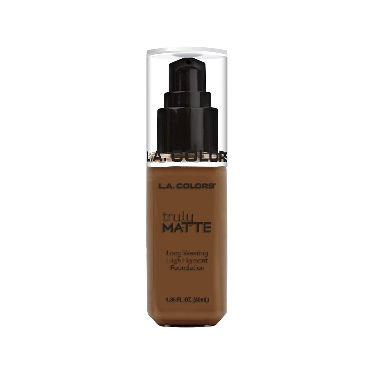L.A. COLORS Truly Matte Foundation, Porcelain CLM351