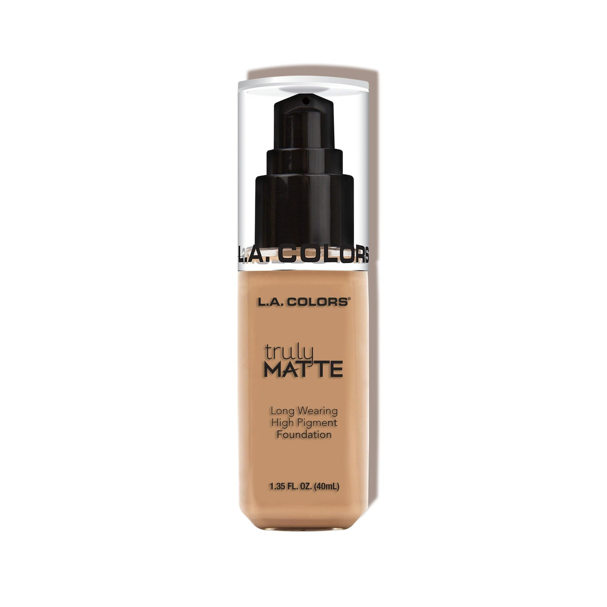 L.A. COLORS Truly Matte Foundation, Porcelain CLM351
