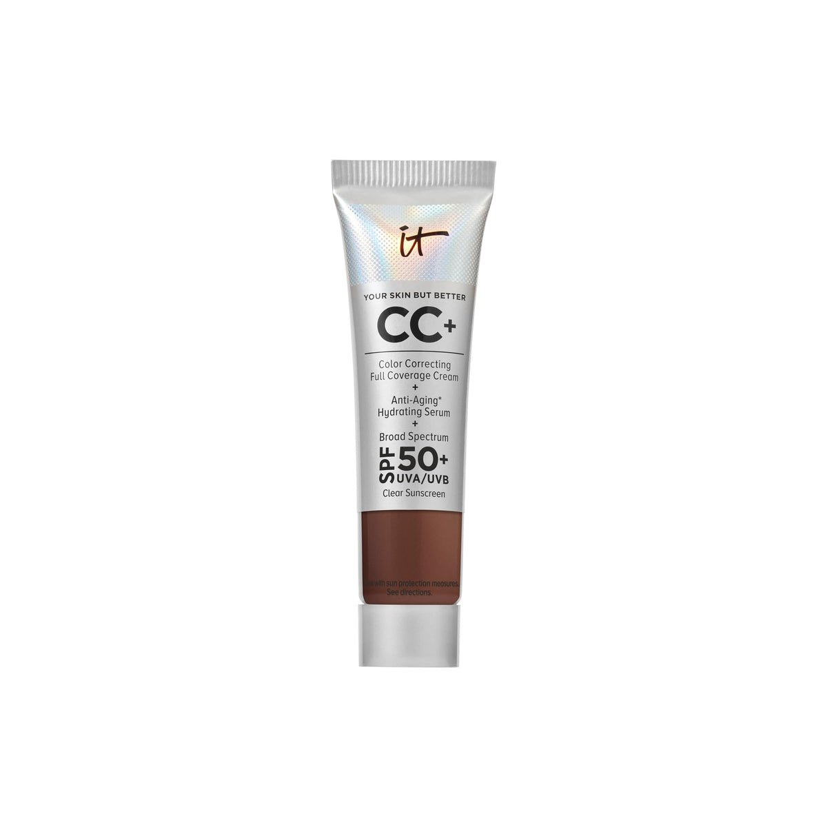 IT Cosmetics Mini CC+ Cream with SPF 50+ Full Coverage Natural Foundation