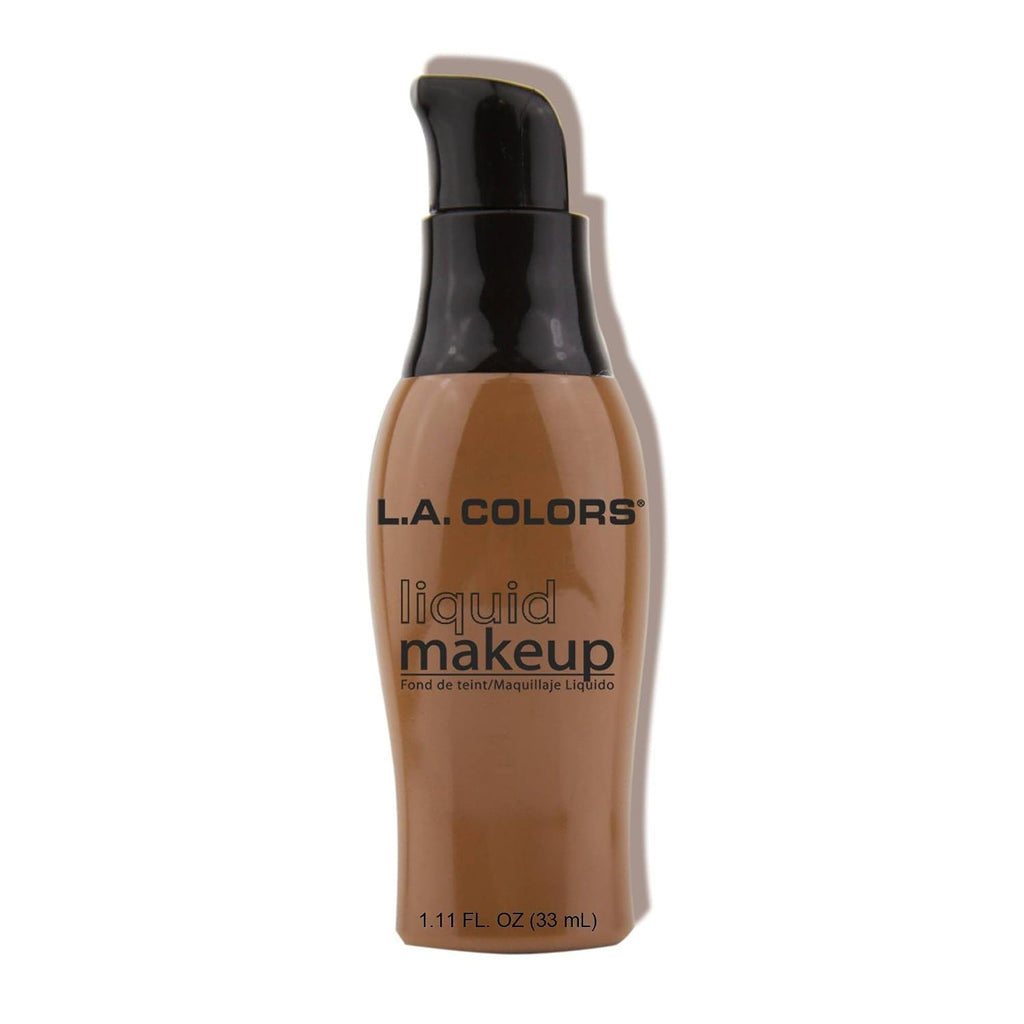 L.A. COLORS Pump Liquid Makeup, Black Walnut CLM288A