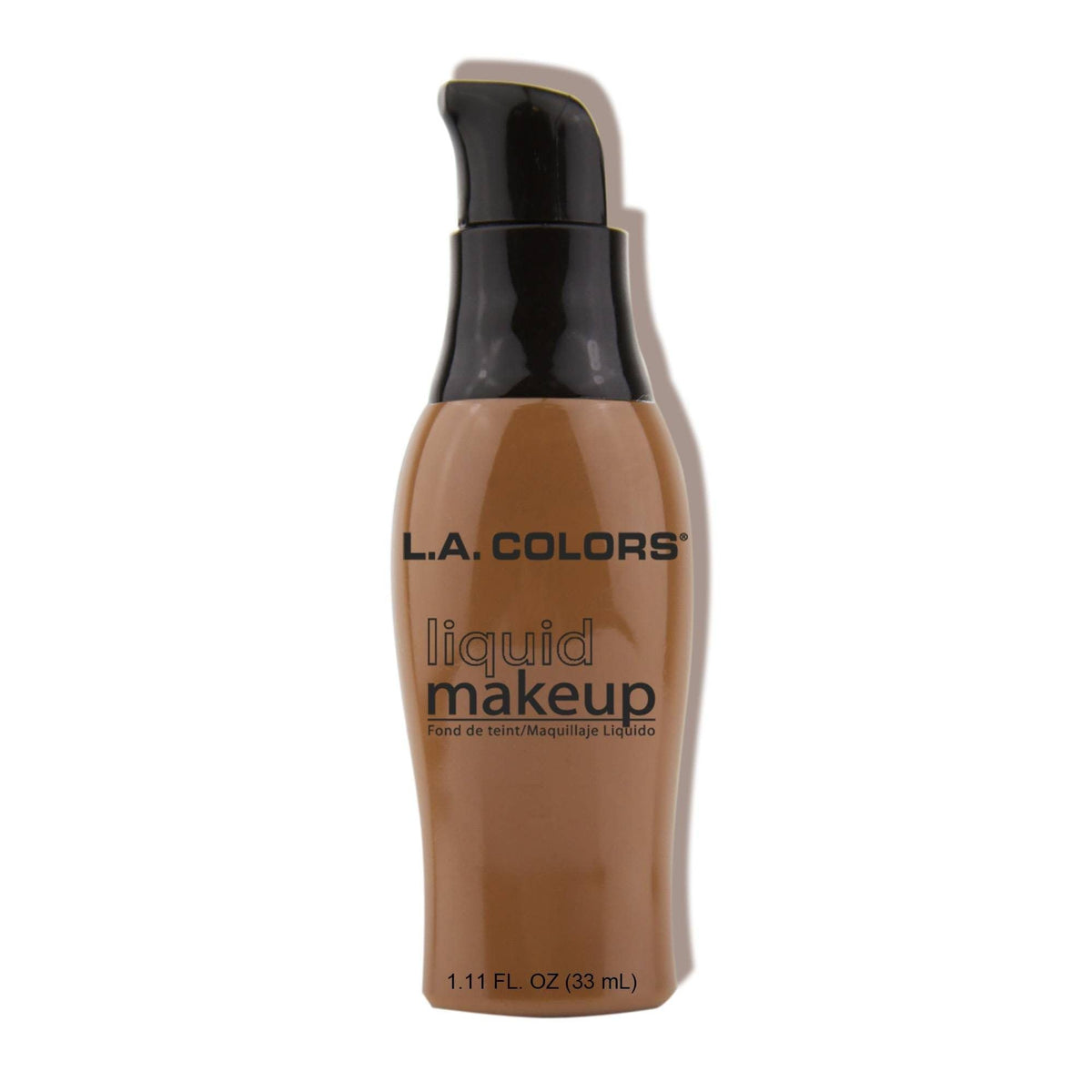 L.A. COLORS Pump Liquid Makeup, Black Walnut CLM288A