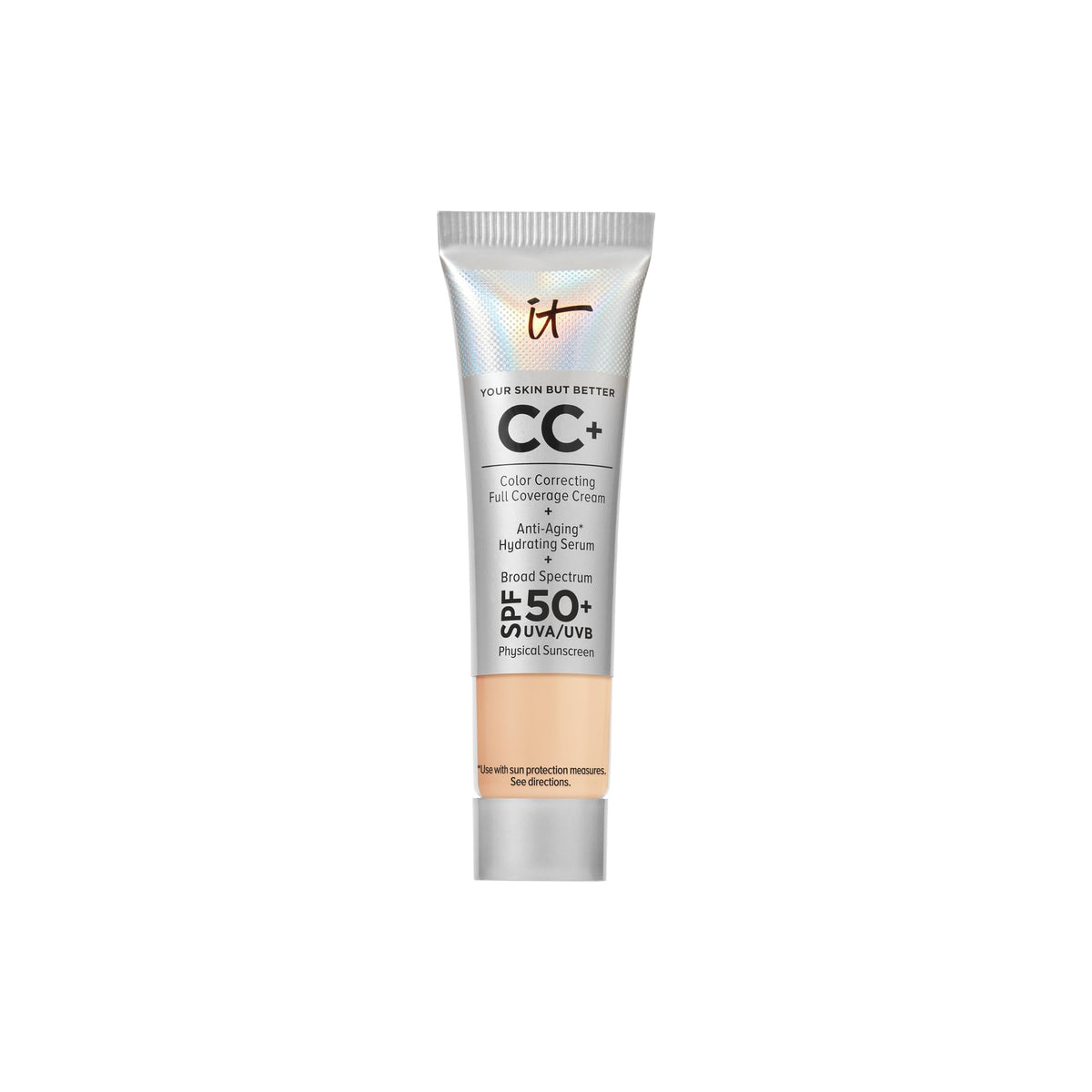 IT Cosmetics Mini CC+ Cream with SPF 50+ Full Coverage Natural Foundation