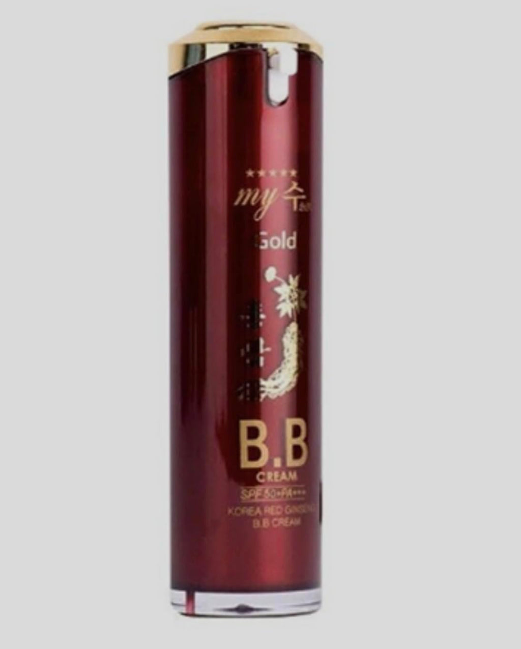 KOREA RED Ginseng B.B Cream 40ml/ UV Protection (SPF50+PA+++) Covering Skin Imperfection and Keeping the Skin Elastic.