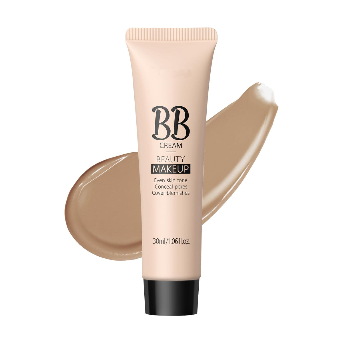 Korean BB Cream & Foundation 2-in-1 - Buildable Coverage Tinted Moisturizer with SPF, for a Natural Matte Finish & All-Day Wear (320 Tan)