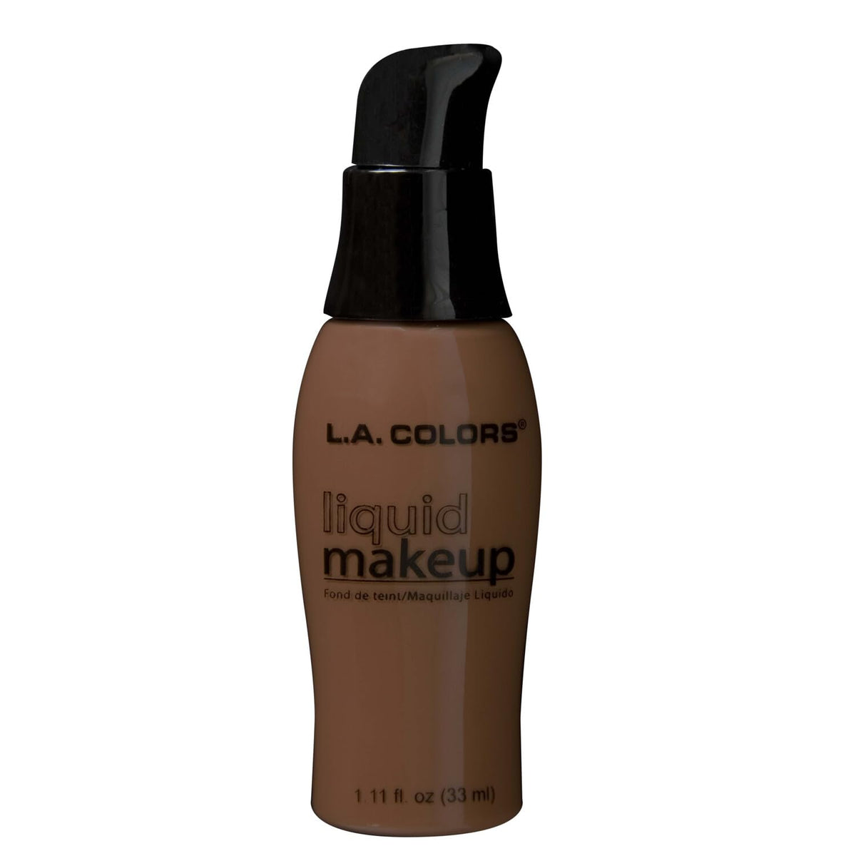L.A. COLORS Pump Liquid Makeup, Black Walnut CLM288A