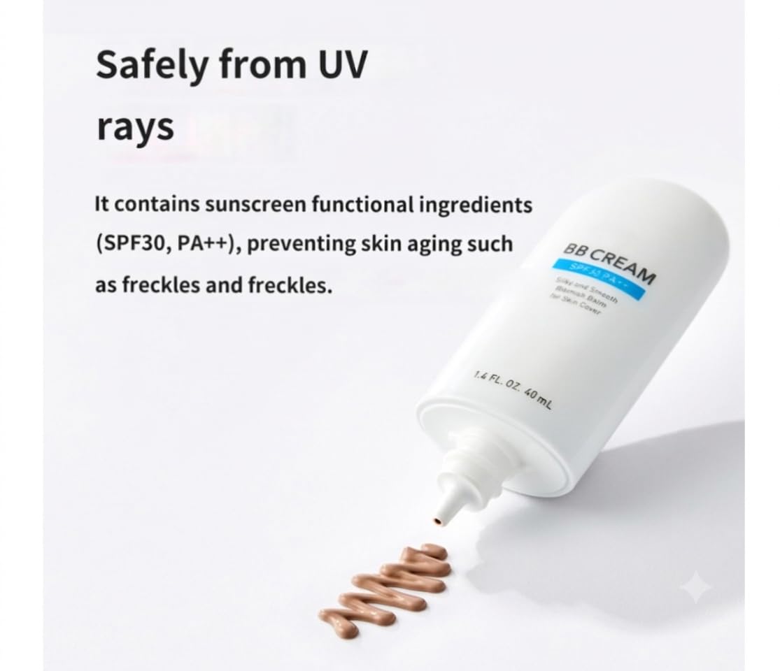 A.t.o.m.y BB Cream SPF 30 PA++ – Radiant Coverage with Hydrating & Anti-Aging Benefits | Lightweight Korean Beauty Balm (1.35 fl oz) x 2pcs