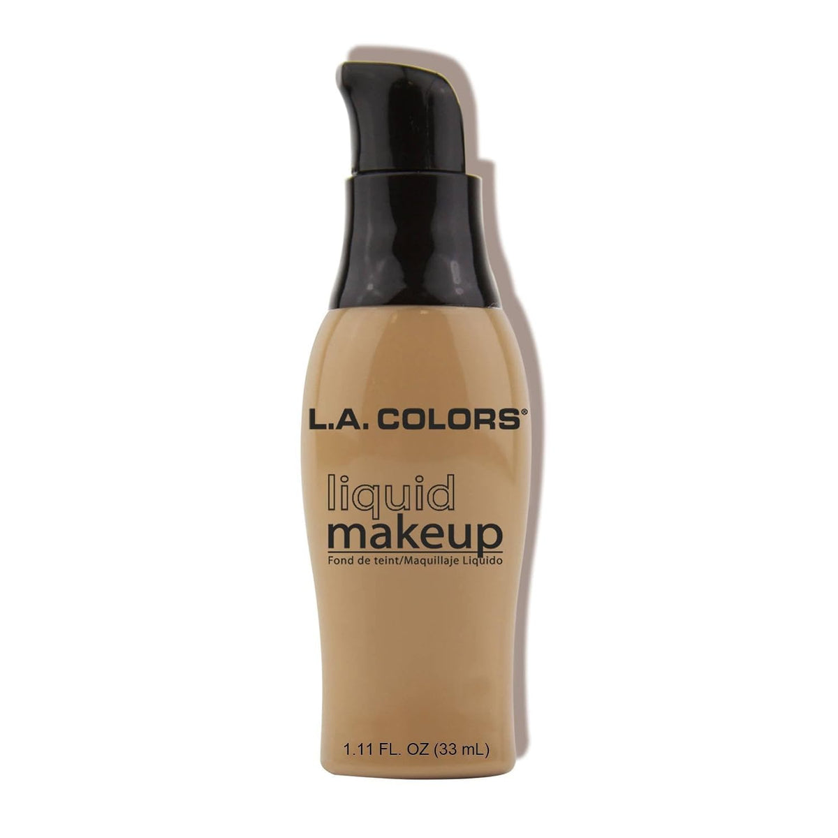 L.A. COLORS Pump Liquid Makeup, Black Walnut CLM288A