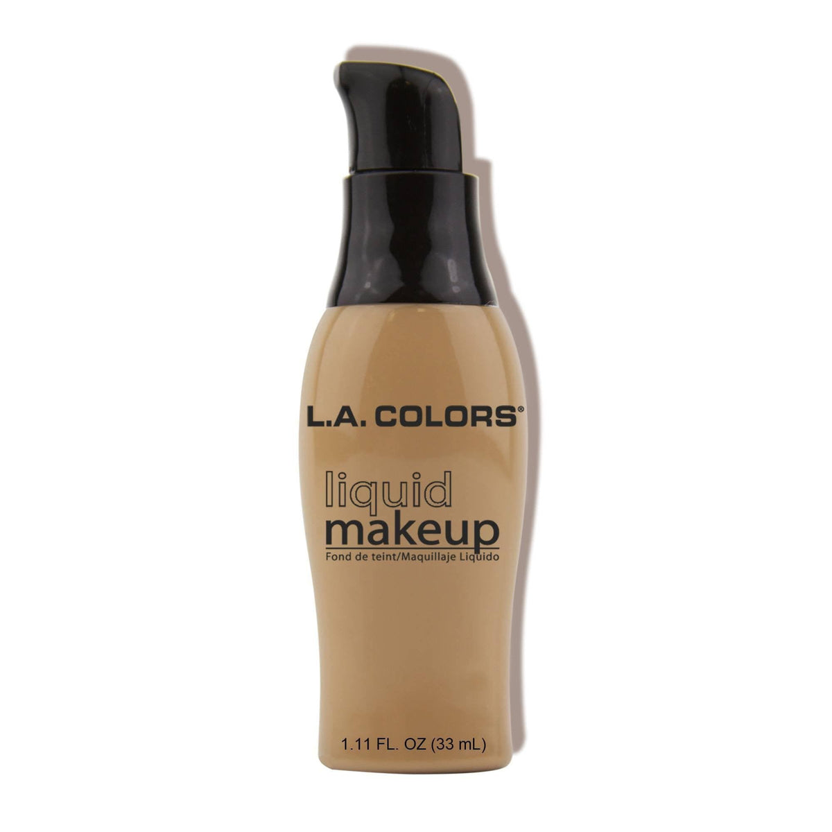 L.A. COLORS Pump Liquid Makeup, Black Walnut CLM288A