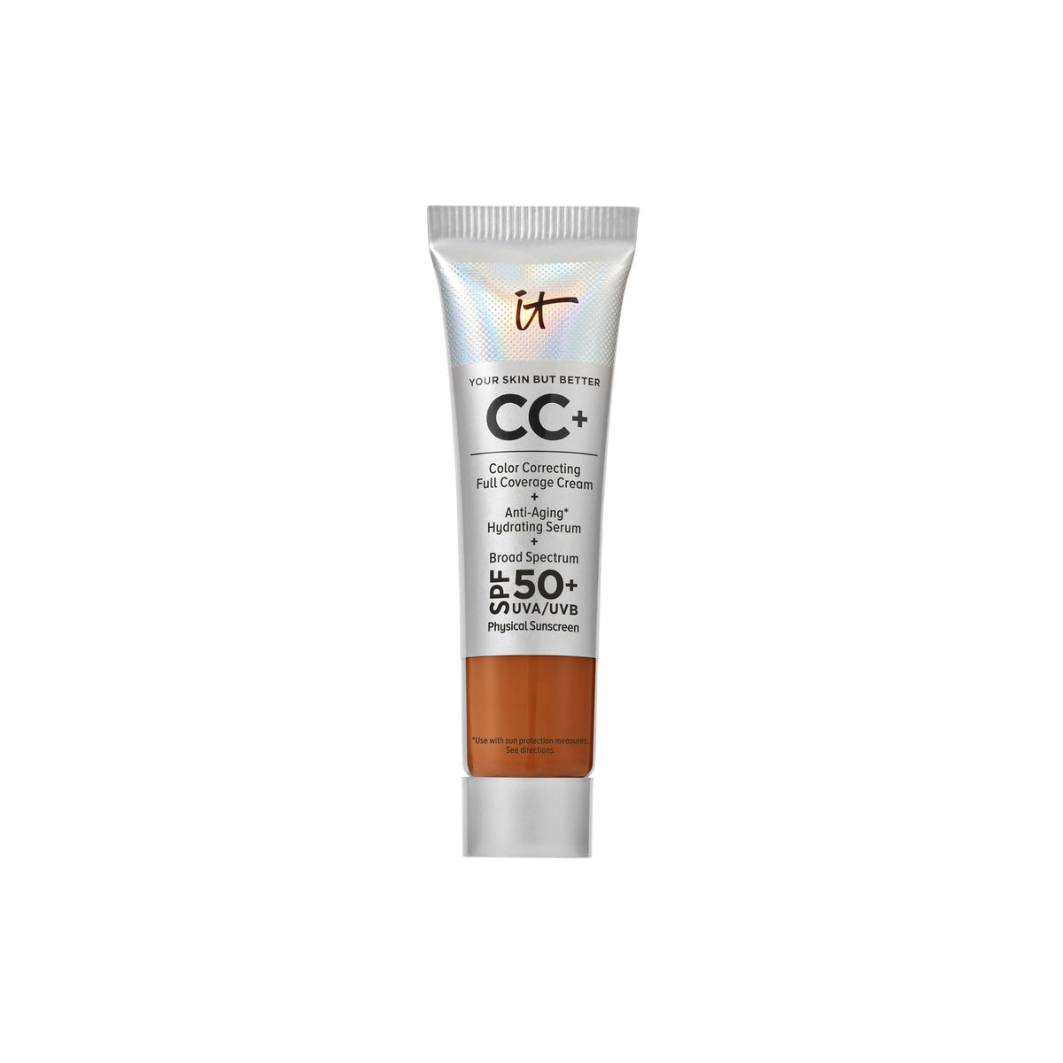 IT Cosmetics Mini CC+ Cream with SPF 50+ Full Coverage Natural Foundation
