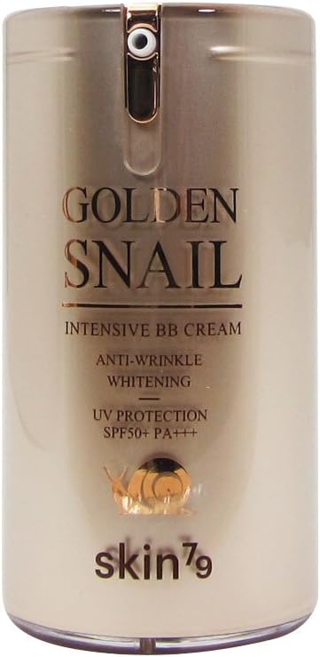 [SKIN79] 2023 Renewed Ingredients Golden Snail Intensive BB Cream 45g - Moist and Smooth Finish, Golden snail For dry skin, BB cream, 45g