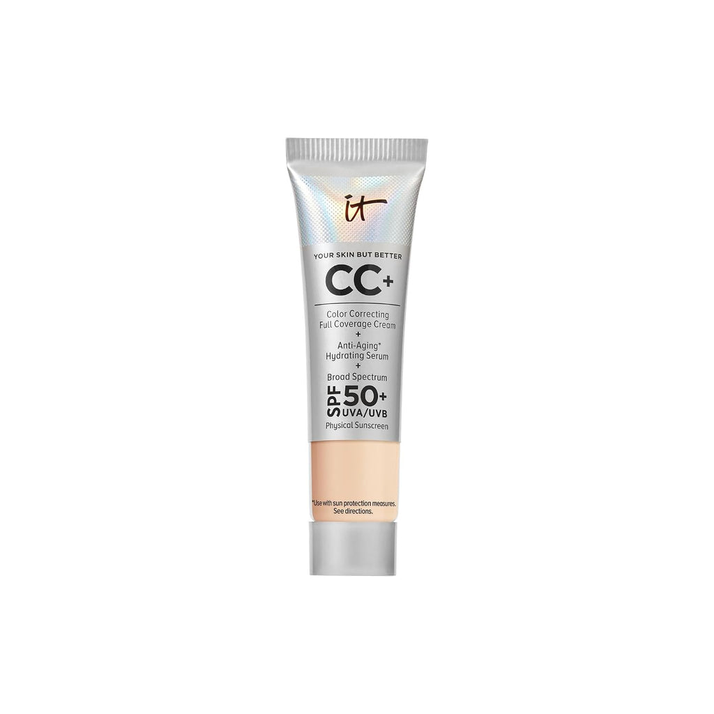 IT Cosmetics Mini CC+ Cream with SPF 50+ Full Coverage Natural Foundation