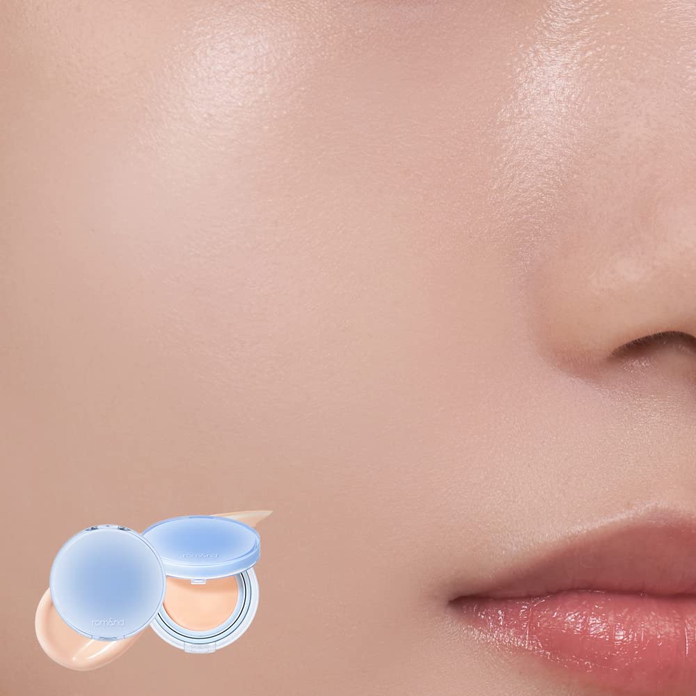 rom&nd Bare Water Cushion 20g (02 Pure 21), Healthy hydrated, Instant hydration, Comfortable skin, Long lasting, Extra moist, Glow, Vegan 0.7055 Ounce