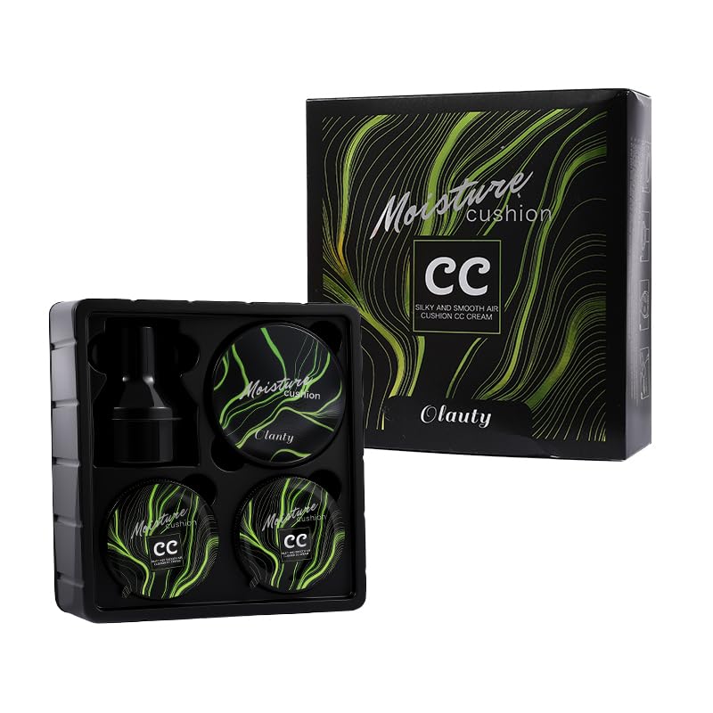 Moisture Air Cushion CC Cream with Mushroom Puff, Natural Color