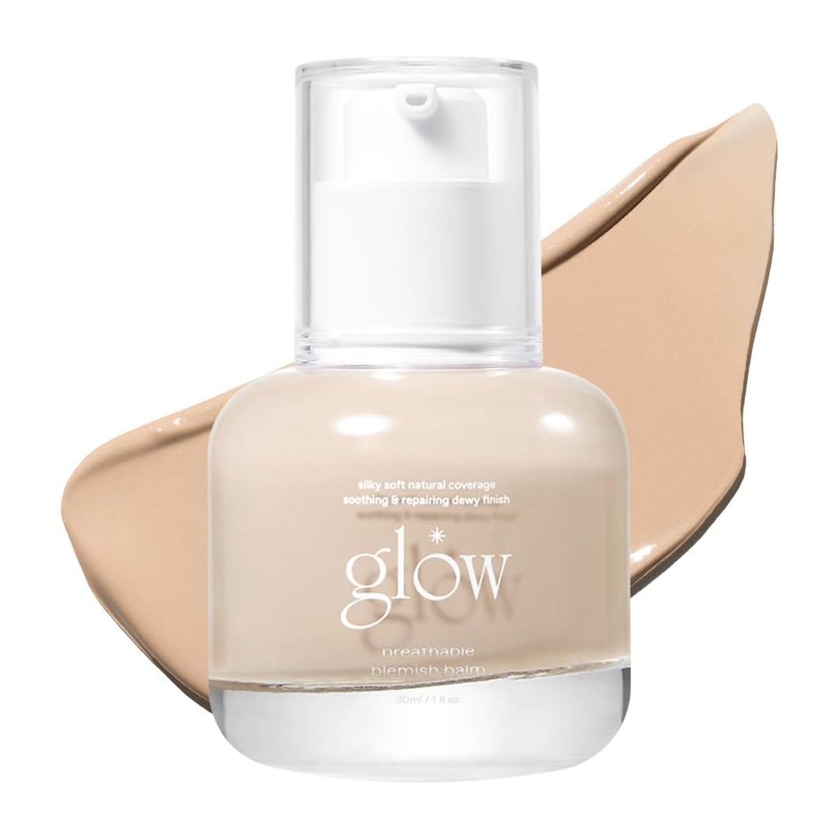 glow breathable blemish balm #one, korean makeup, 1 fl oz