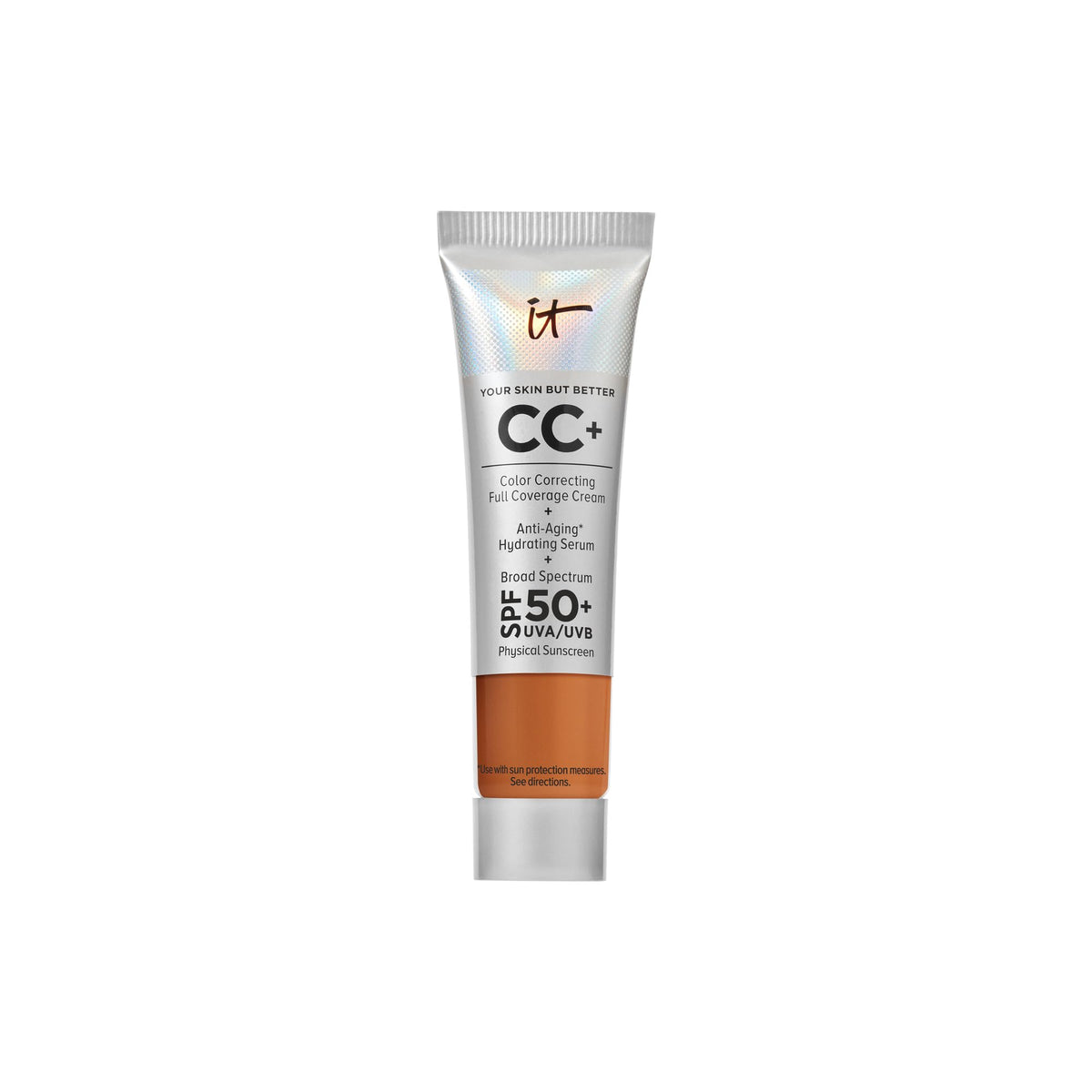IT Cosmetics Mini CC+ Cream with SPF 50+ Full Coverage Natural Foundation