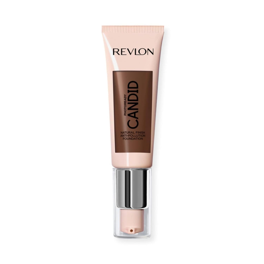 Revlon Liquid Foundation, Photo Ready Candid Face Makeup for Sensitive and Dry Skin, Longwear Sheer-Medium Coverage with Natural Glow Finish, 240 Natural Beige, 0.75 Oz
