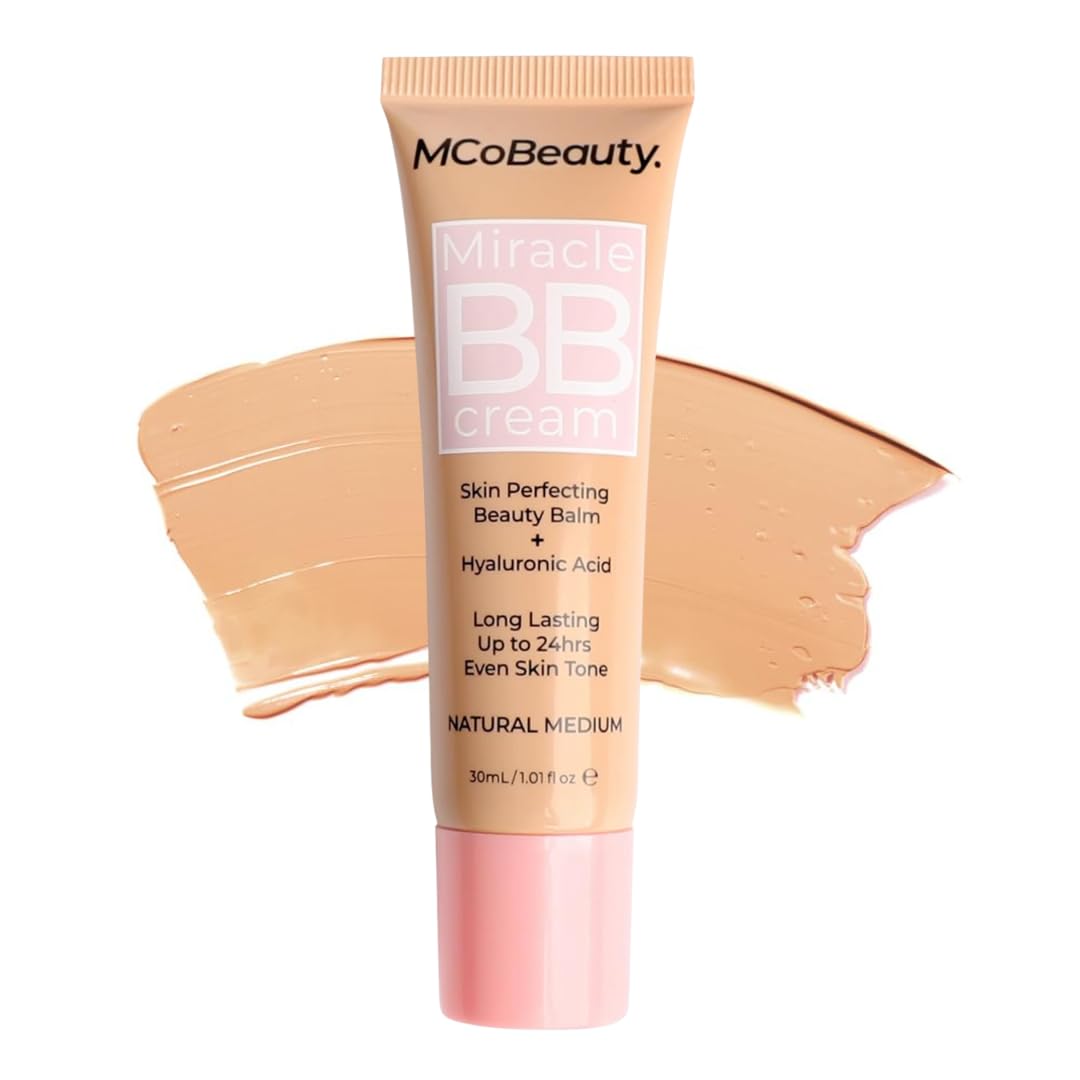 MCoBeauty Miracle BB Cream Skin Tint Foundation & Primer - Light