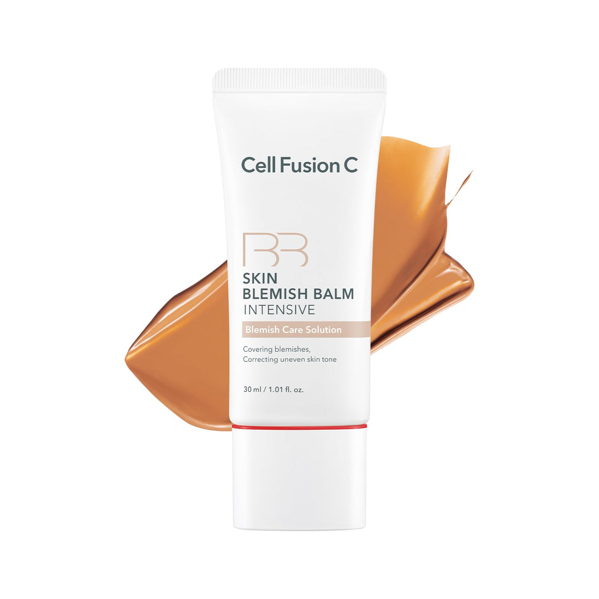 Cell Fusion C Skin Blemish Balm No.23 Signature Beige - Light/Medium, Lightweight BB Cream with Ceramide, Tinted Moisturizer for Sensitive Skin, SPF-Free, Korean Makeup, 1.01 fl.oz.