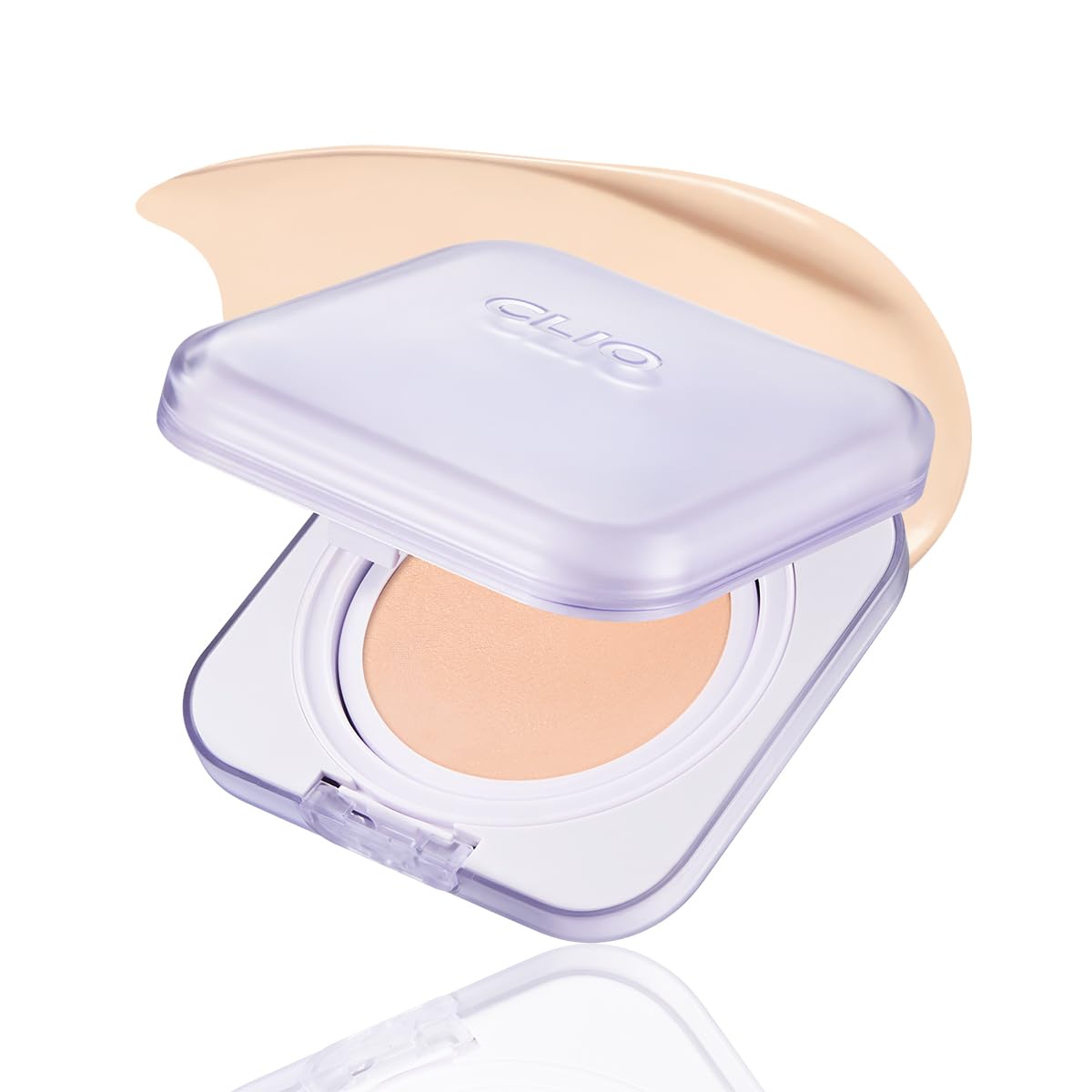 CLIO Kill Cover Mesh Blur Cushion Foundation, Flawless Full Coverage, Pore Blurring Semi-Matte Finish, Lightweight, Oil-Control for Oily & Sensitive Skin, Korean Foundation (21N LINEN)